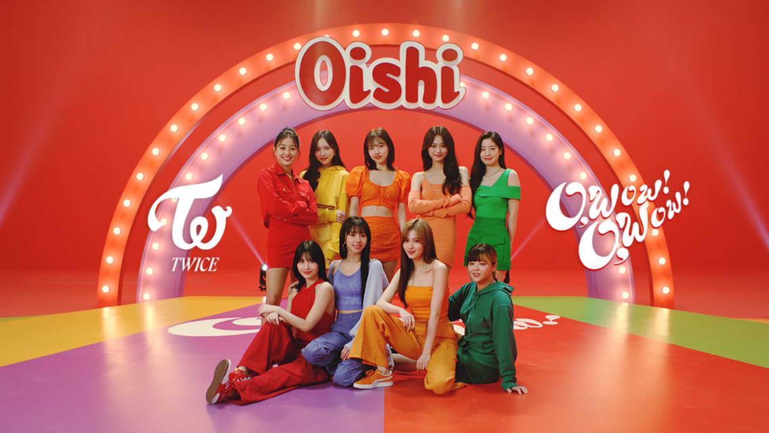 Twice x Oishi Banner